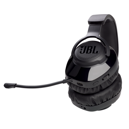 JBL Free WFH Wireless - Black-Z - Wireless over-ear headset with detachable mic - Detailshot 2